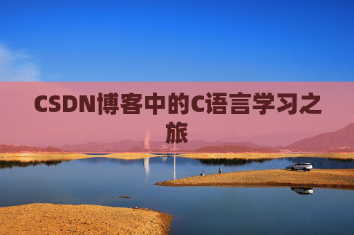 CSDN博客中的C语言学习之旅
